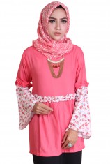 Blus Amanda - Salmon Pink